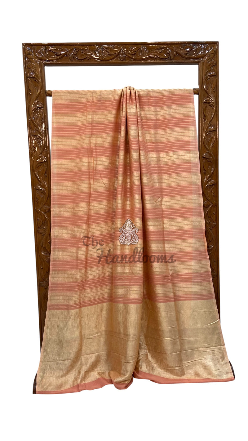 Pure Moonga Silk Handloom Banarasi Saree