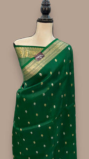 Pure Kora Handloom Banarasi Saree - The Handlooms