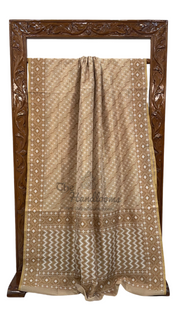 Pure Kora Tissue Handloom Banarasi Saree - The Handlooms