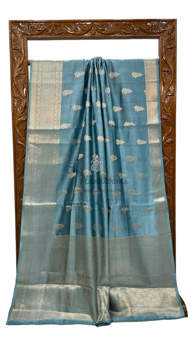 Pure Mango Silk Banarasi Handloom Saree