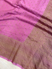 Khaddi Georgette Banarasi Saree -  Antique zari - The Handlooms