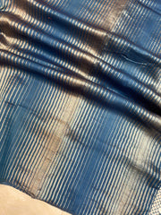 Pure tissue Chanderi Handloom Banarasi Saree - The Handlooms