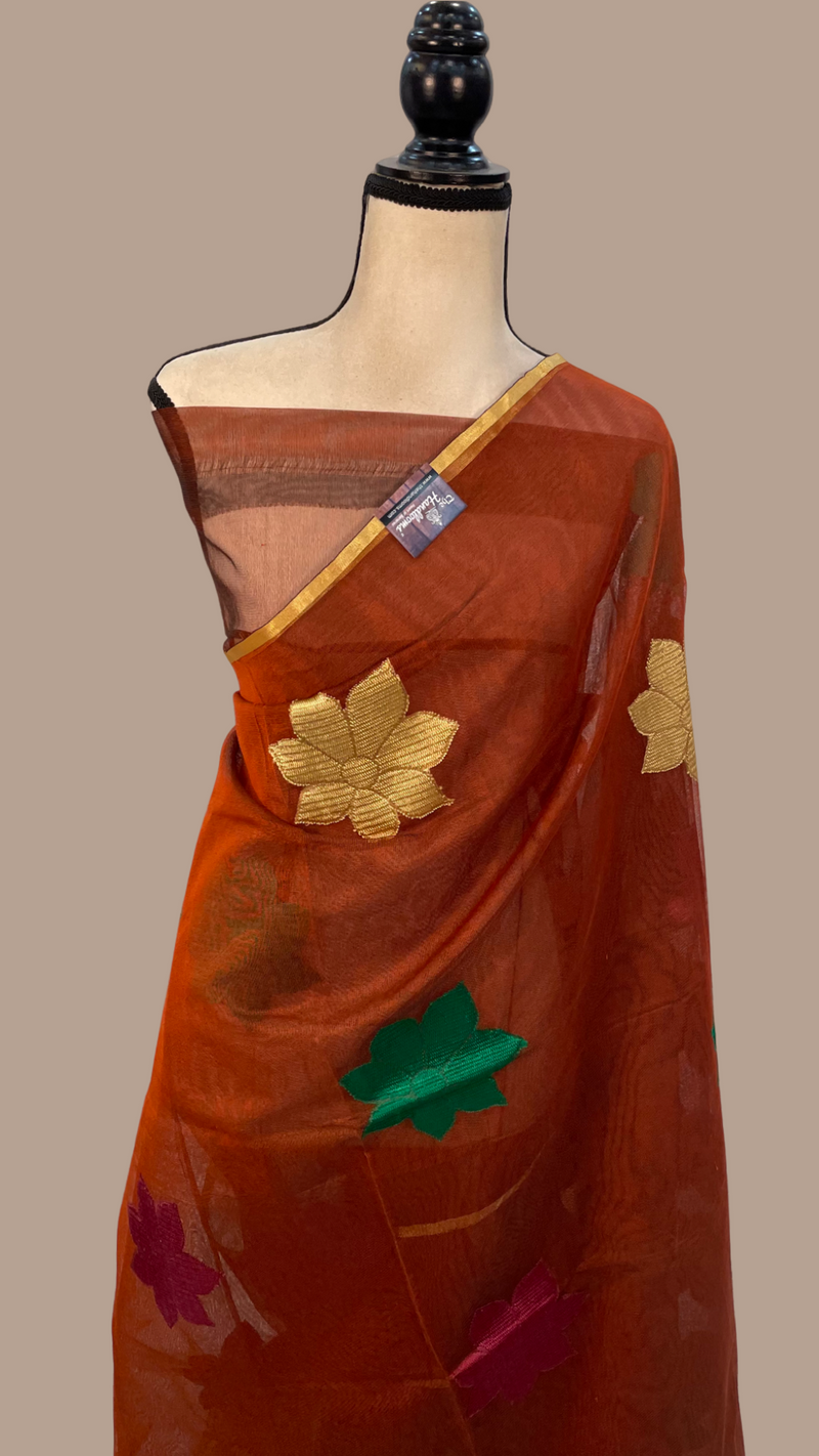 Pure Supernet Handloom Banarasi Saree - The Handlooms