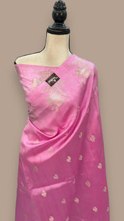 Pure Mango Silk Banarasi Handloom Saree - The Handlooms