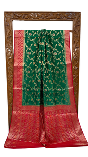 Pure Chiniya Silk Handloom Banarasi Saree - The Handlooms