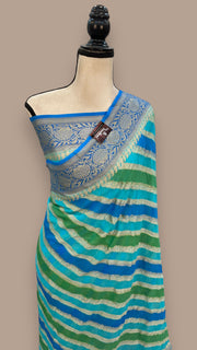 Pure Chiffon Khaddi Banarasi Saree - The Handlooms