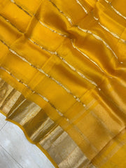 Pure Kora Handloom Banarasi Saree - The Handlooms