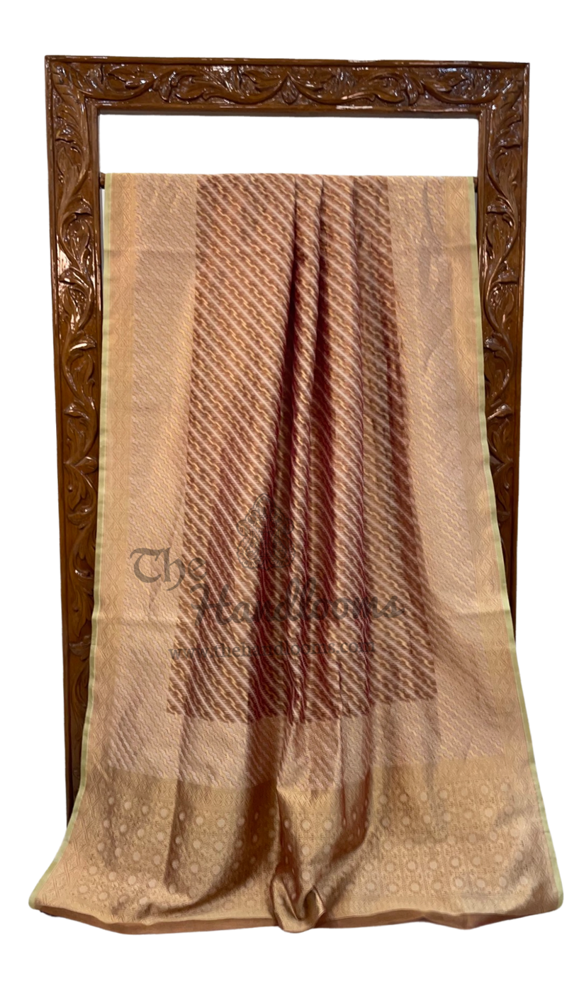 Pure Tissue Reshmi zari Banarasi Saree - The Handlooms
