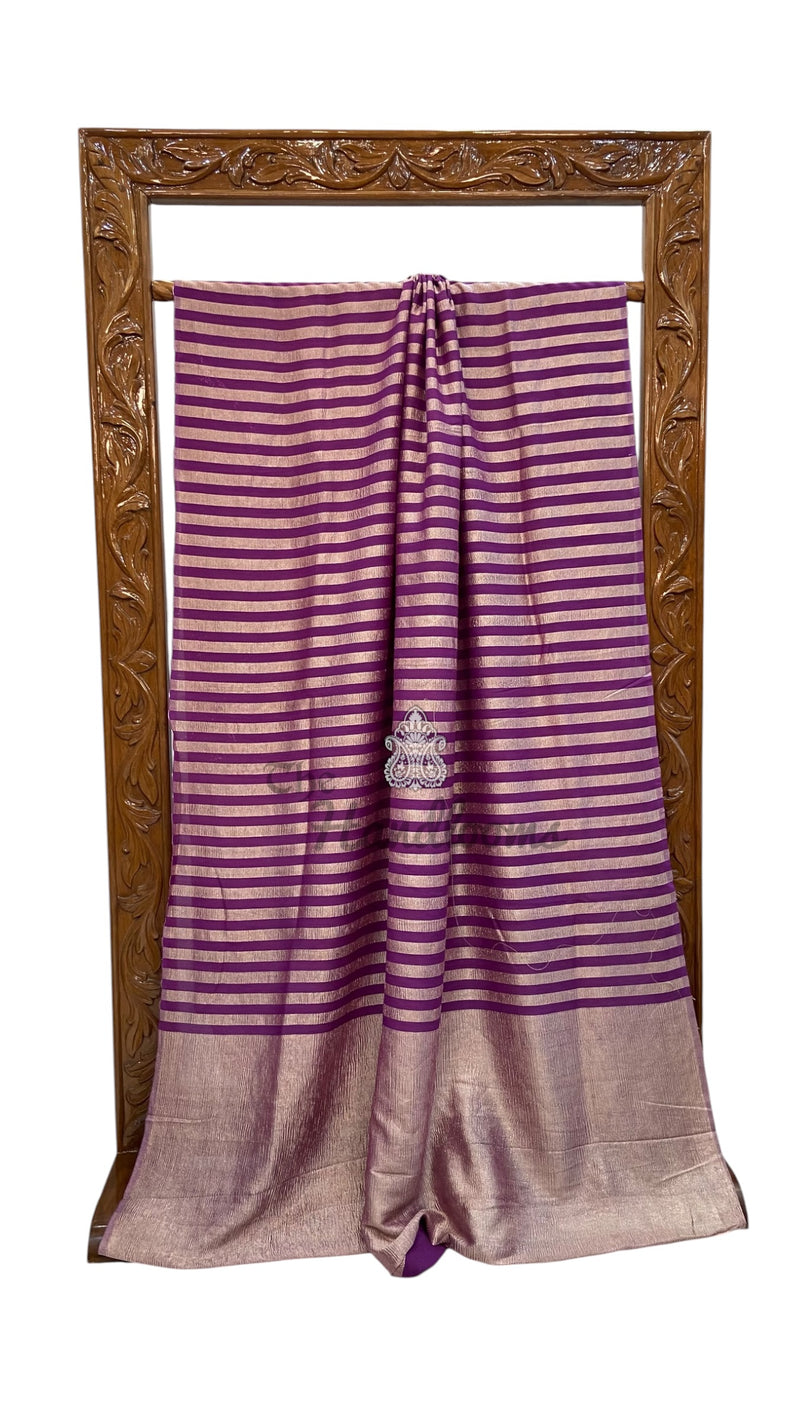 Pure Moonga Silk Handloom Banarasi Saree