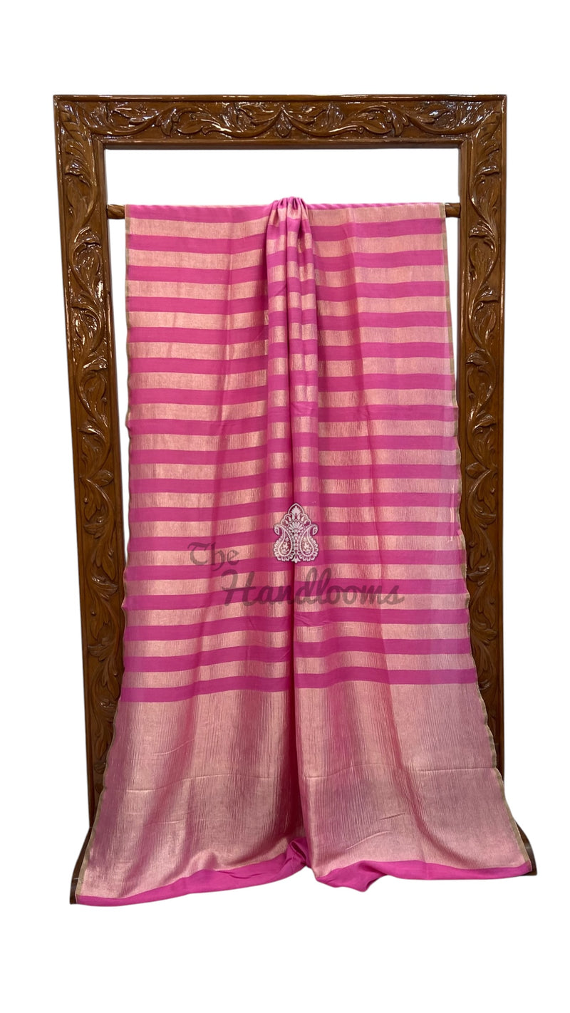Pure Moonga Silk Handloom Banarasi Saree