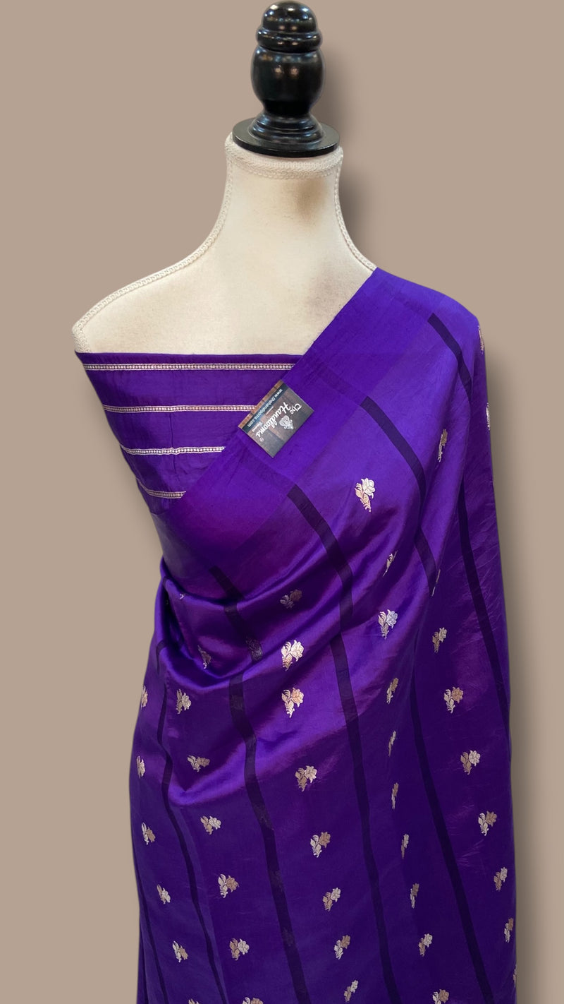 Pure Mango Silk Banarasi Handloom Saree