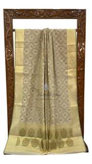 Pure Cotton Banarasi Handloom Saree - The Handlooms