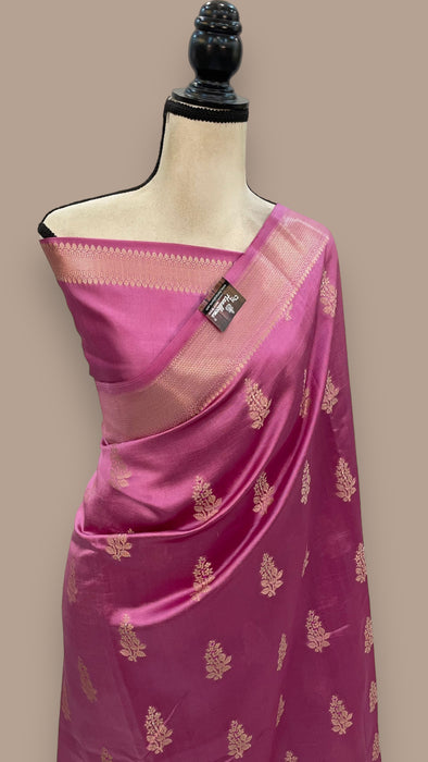 Pure Mango Silk Banarasi Handloom Saree