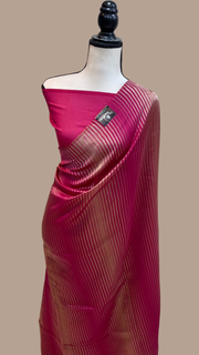 Pure tissue Chanderi Handloom Banarasi Saree - The Handlooms