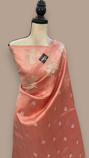 Pure Mango Silk Banarasi Handloom Saree - The Handlooms
