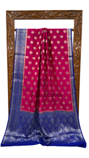Pure Chiniya Silk Handloom Banarasi Saree - The Handlooms