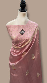 Pure Mango Silk Banarasi Handloom  Saree - The Handlooms
