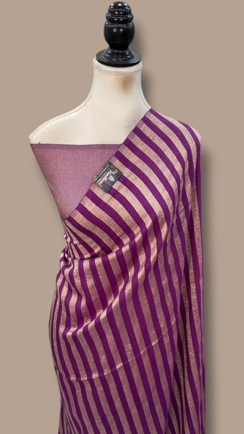 Pure Moonga Silk Handloom Banarasi Saree