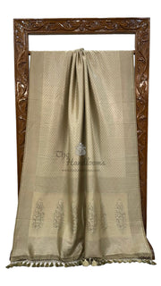 Pure Mashru Silk Banarasi Handloom Saree - The Handlooms