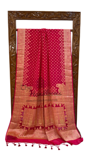 Pure Chiffon Khaddi Banarasi Saree - The Handlooms
