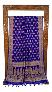 Pure Chiffon Khaddi Banarasi Saree - The Handlooms