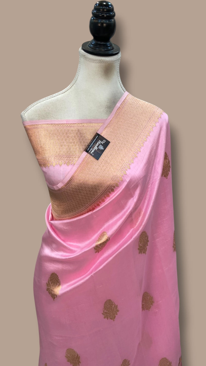 Pure Mango Silk Banarasi Handloom Saree