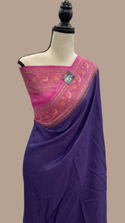 Pure Tussar Silk Handloom Banarasi Saree - The Handlooms