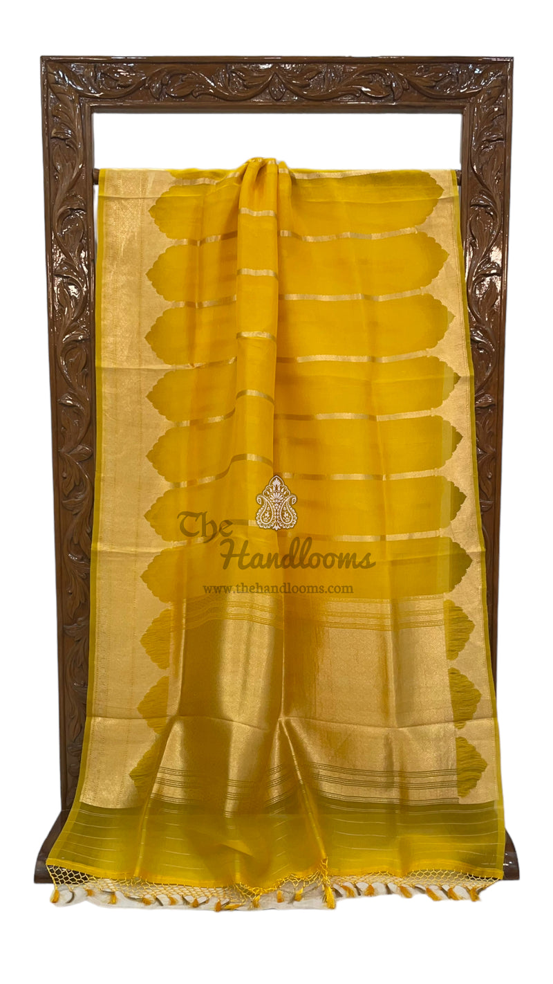 Pure Kora Handloom Banarasi Saree - The Handlooms