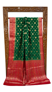 Pure Chiniya Silk Handloom Banarasi Saree - The Handlooms