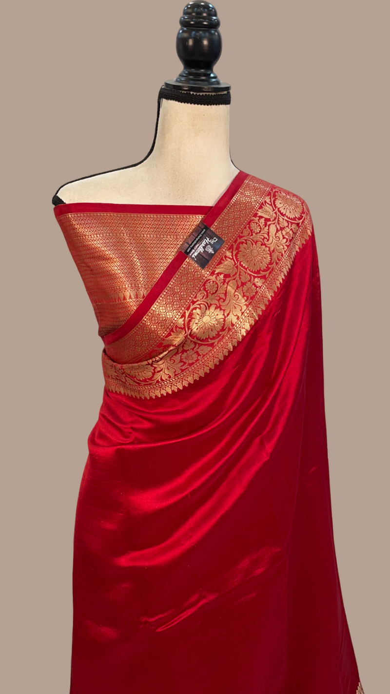 Pure Silk Banarasi Saree - The Handlooms