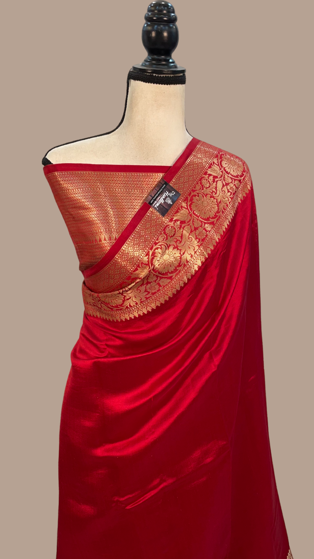 Pure Dupion Silk Banarasi Saree