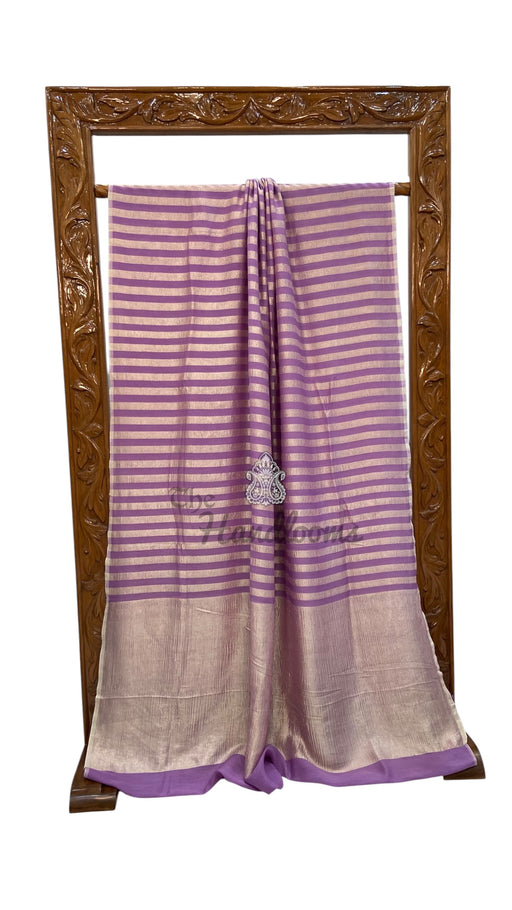 Pure Moonga Silk Handloom Banarasi Saree - The Handlooms