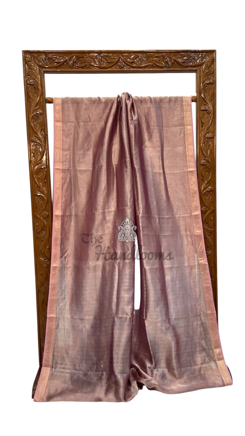 Pure Kora Tissue Handloom Banarasi Saree
