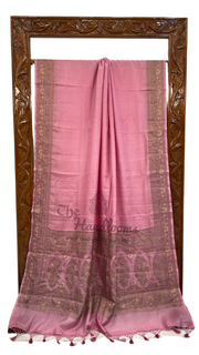 Pure Butter Crepe Banarasi Saree - The Handlooms