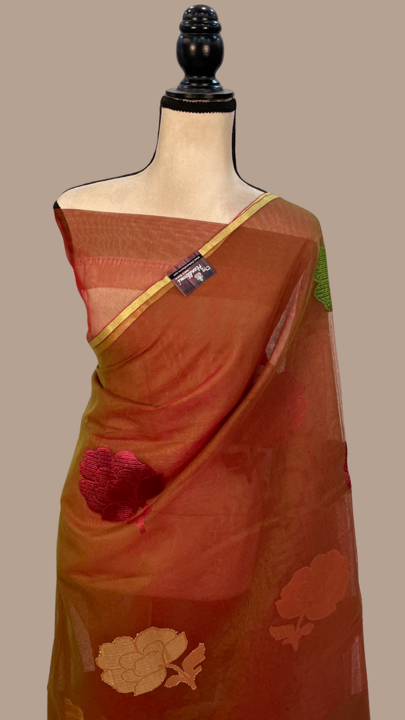 Pure Supernet Handloom Banarasi Saree - The Handlooms