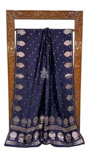 Pure Mango Silk Banarasi Handloom Saree - The Handlooms