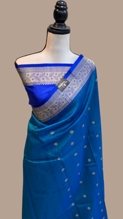 Pure Tussar Silk Handloom Banarasi Saree - The Handlooms