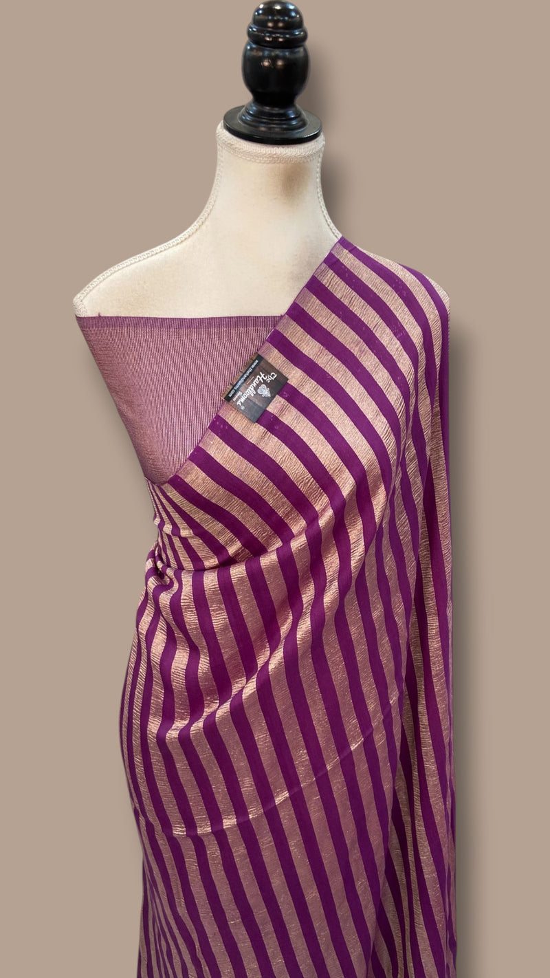 Pure Moonga Silk Handloom Banarasi Saree