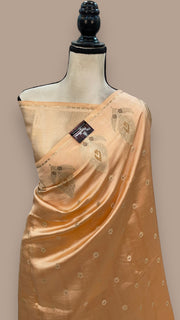 Pure Mango Silk Banarasi Handloom Saree - The Handlooms