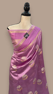 Pure Mango Silk Banarasi Handloom Saree - The Handlooms