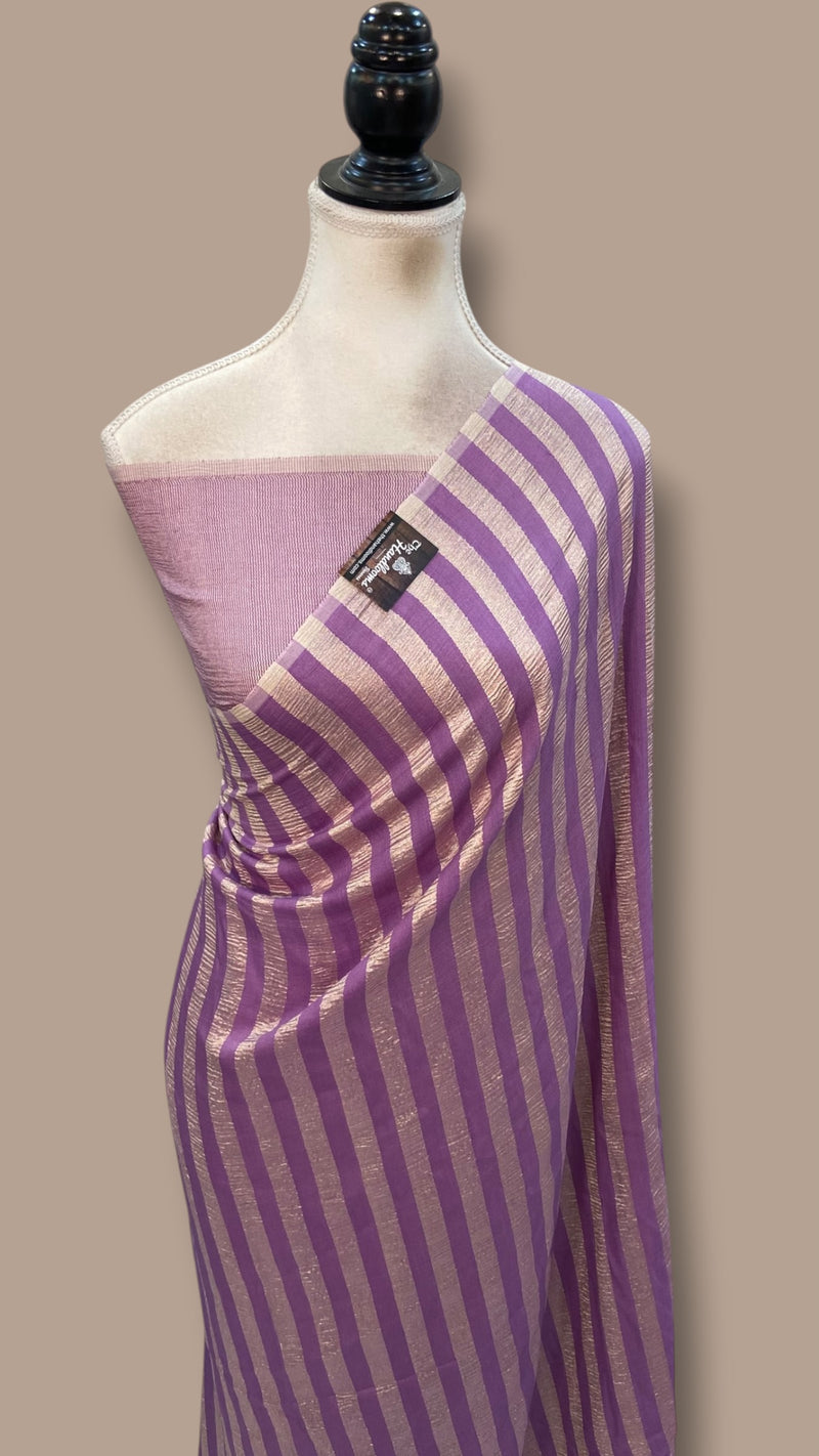 Pure Moonga Silk Handloom Banarasi Saree