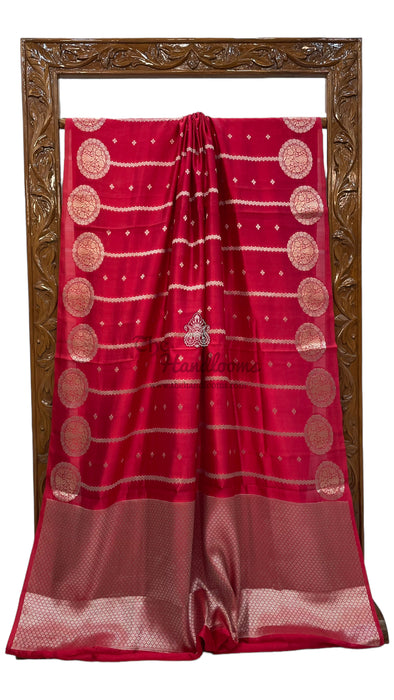 Pure Mango Silk Banarasi Handloom Saree