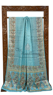 Pure Tussar Silk Handloom Banarasi Saree - The Handlooms