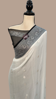 Pure Georgette Banarasi Saree - The Handlooms
