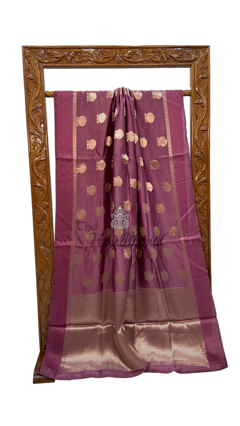 Pure Mango Silk Banarasi Handloom Saree - The Handlooms