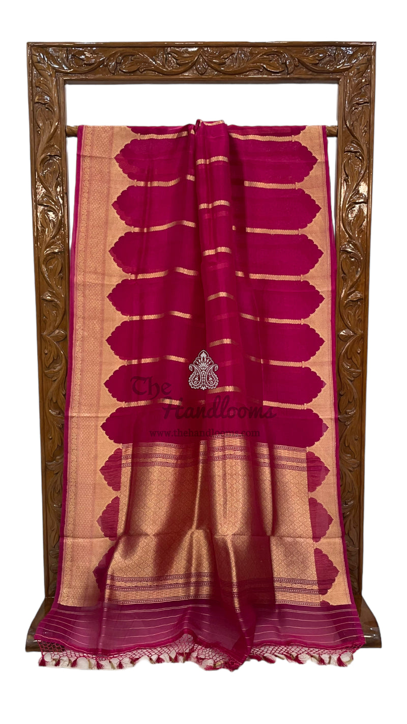 Pure Kora Handloom Banarasi Saree - The Handlooms