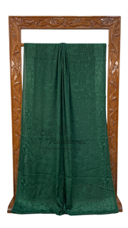 Pure Georgette Chikankari Handloom Banarasi Saree - The Handlooms