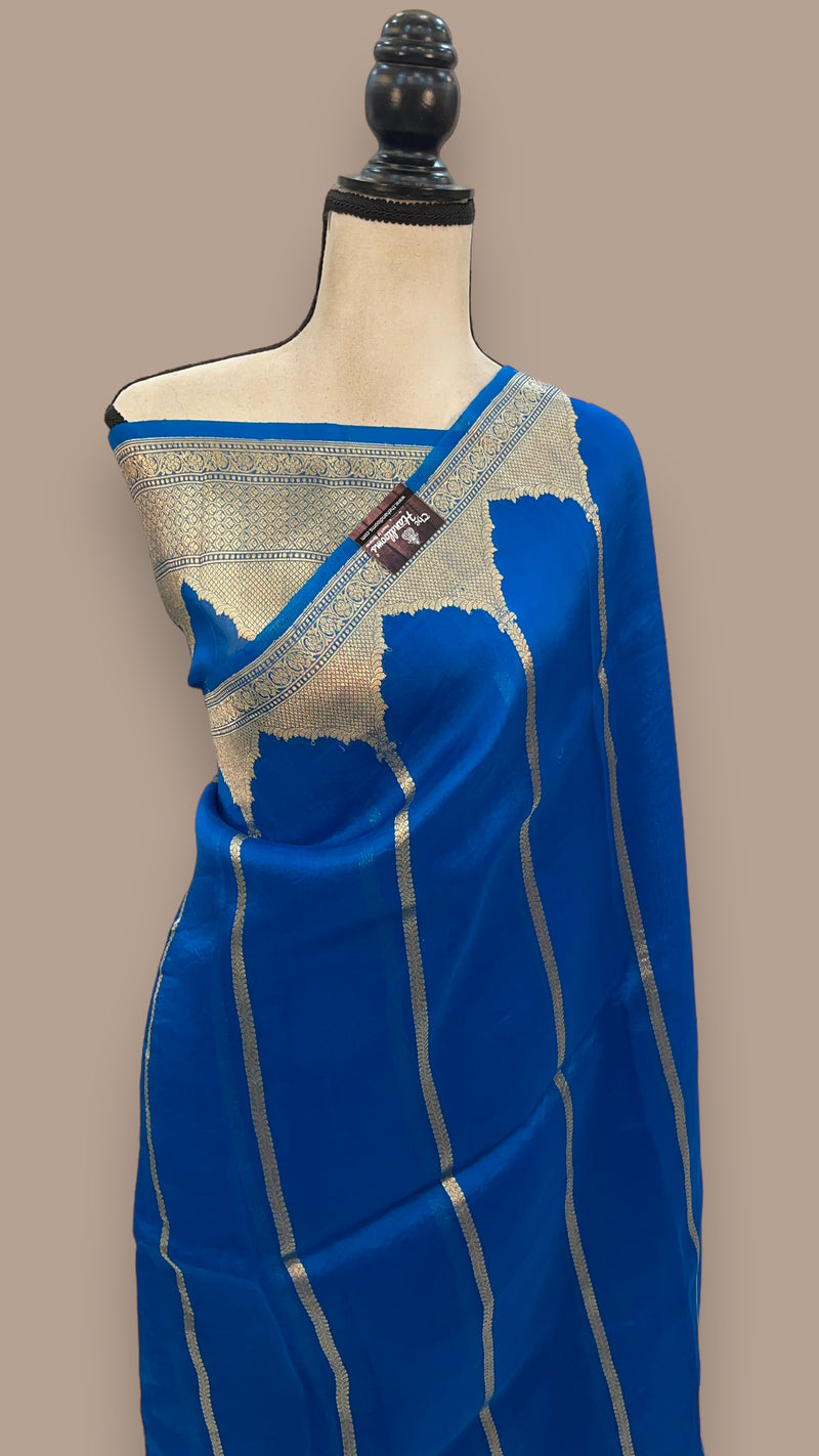 Pure Kora Handloom Banarasi Saree - The Handlooms