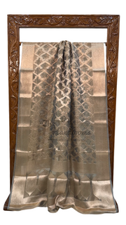Pure Kora Tissue Handloom Banarasi Saree - The Handlooms