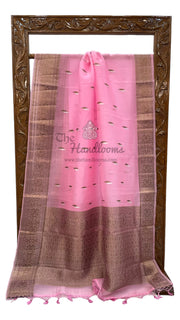 Pure Kora Handloom Banarasi Saree - The Handlooms